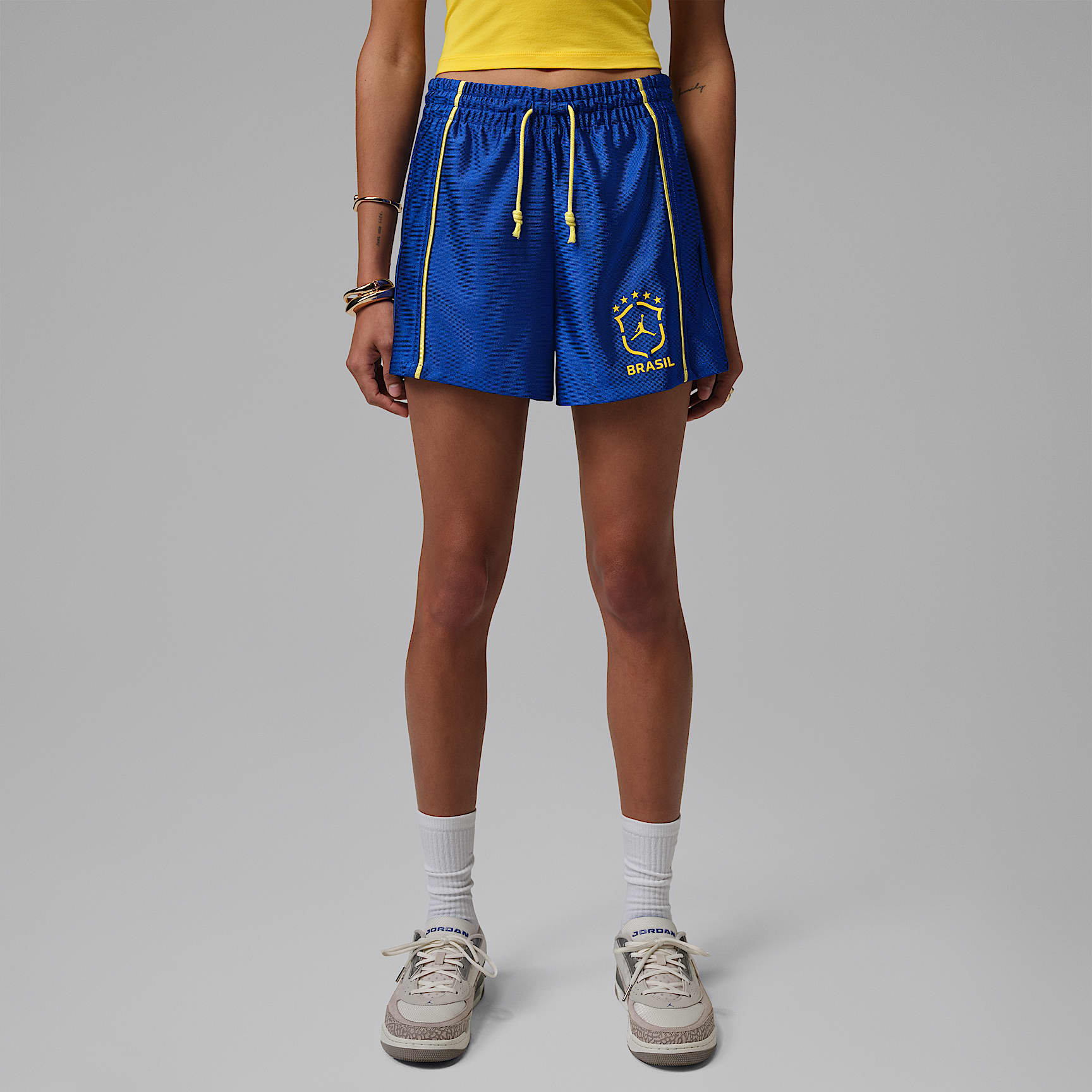 Jordan Brooklyn Women's Knit Brazil Shorts. Nike SG